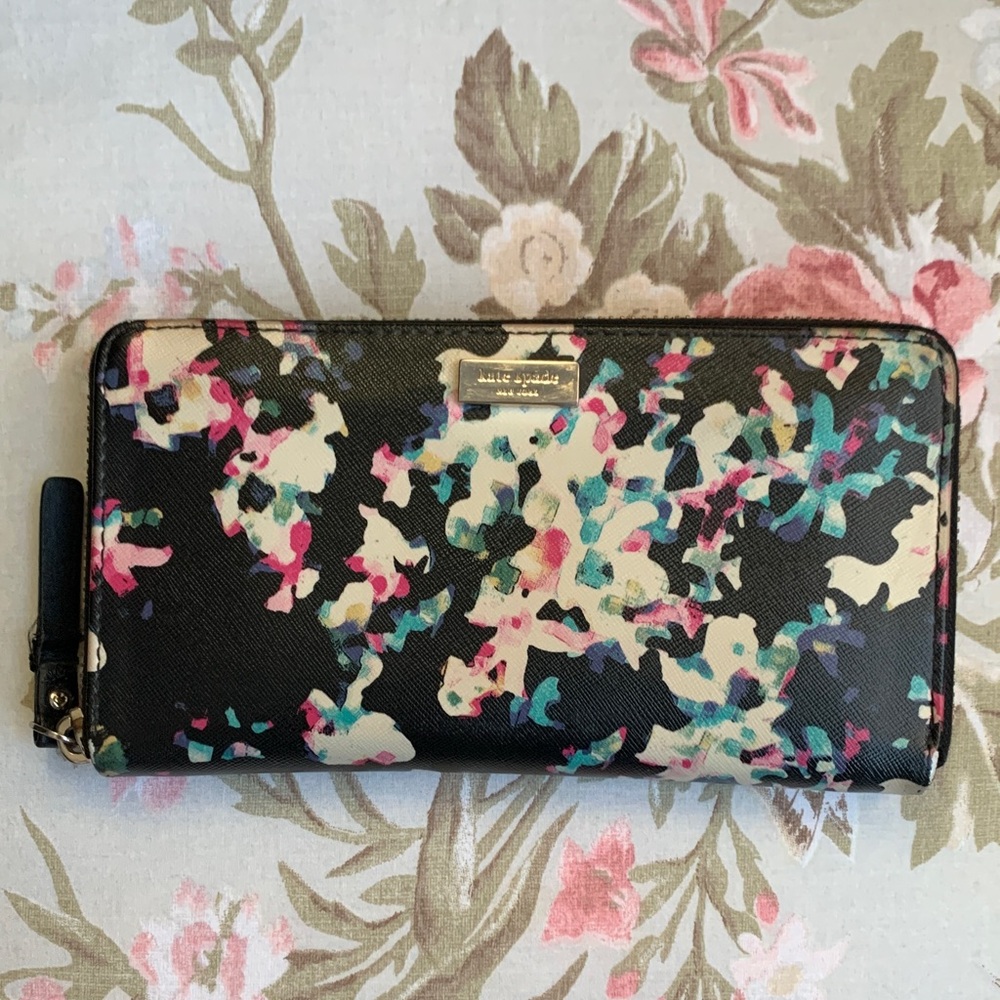 Kate Spade Multicolor Floral Wallet
